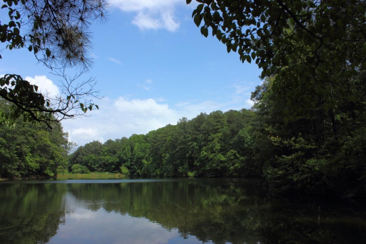 Aldridge Gardens, Hoover, Alabama. Photograph from Wikimedia Commons.