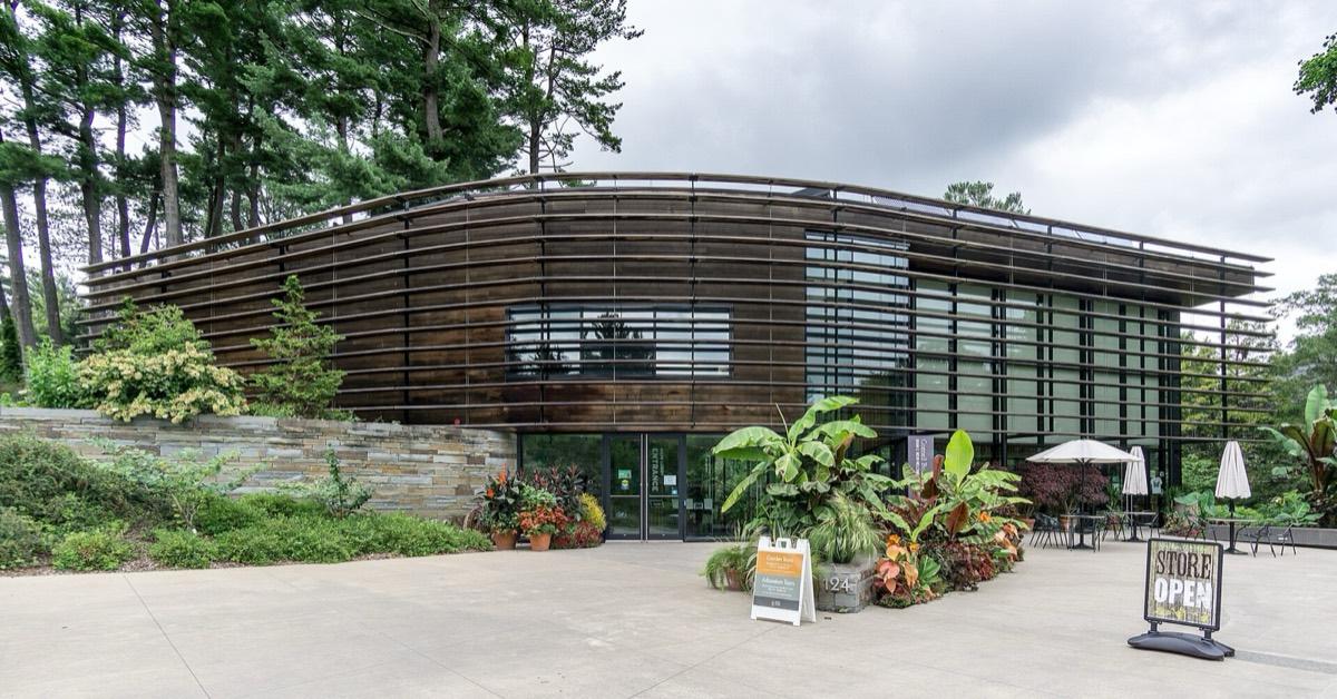 Cornell Botanic Gardens, Ithaca, New York. Photograph from Wikimedia Commons.