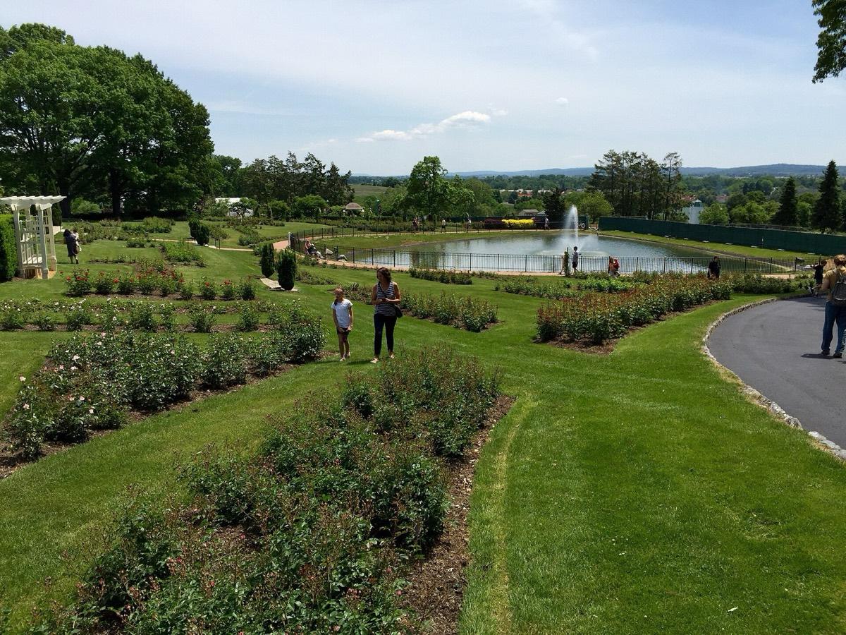 Hershey Gardens, Hershey, Pennsylvania. Photograph from Wikimedia Commons.