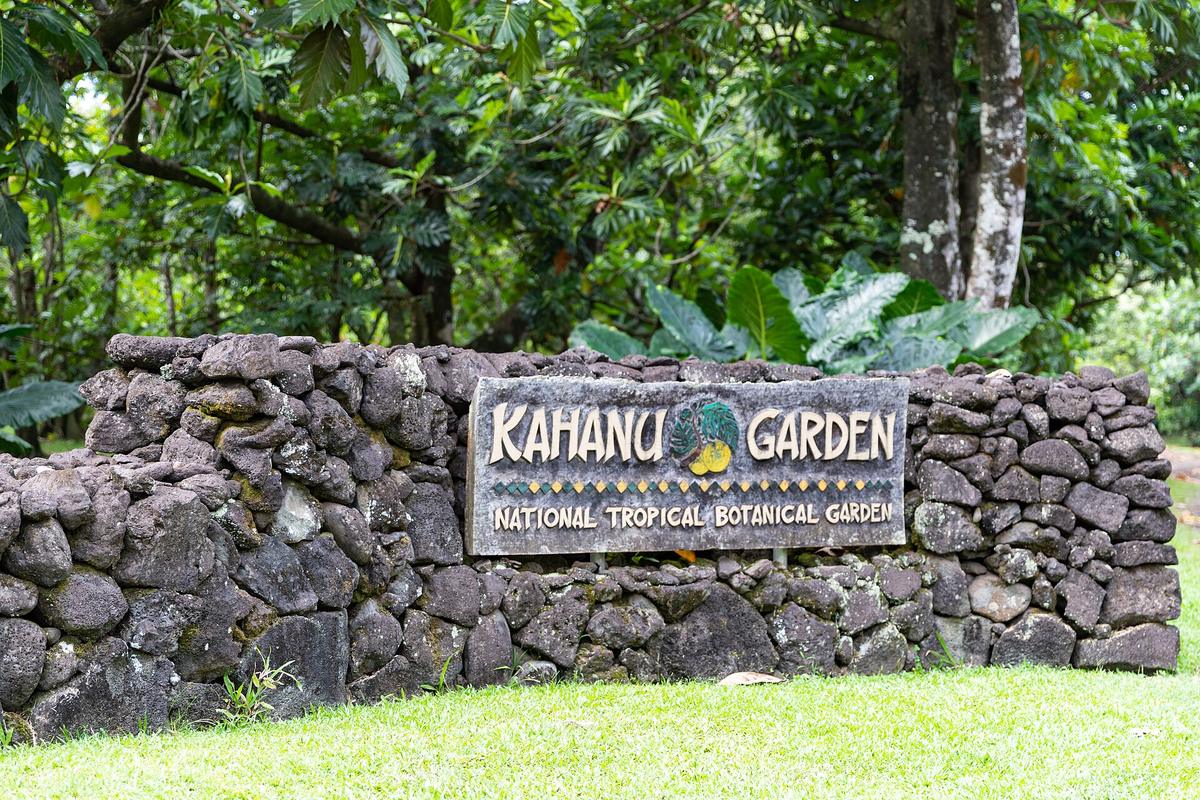 Kahanu Garden, Hāna, Hawaii. Photograph from Wikimedia Commons.