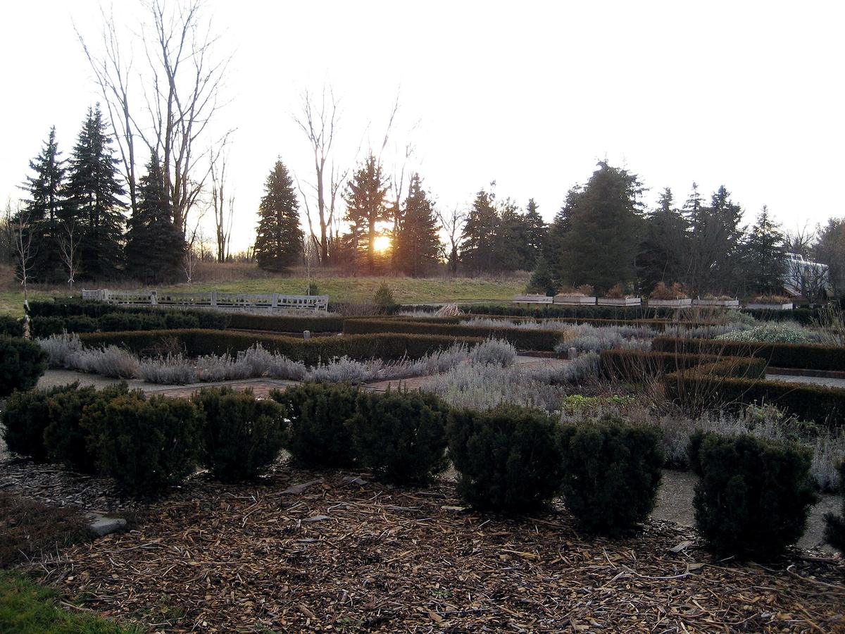 Matthaei Botanical Gardens, Ann Arbor, Michigan. Photograph from Wikimedia Commons.